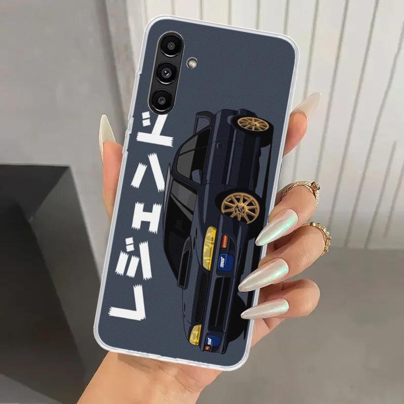 Чехол для телефона JDM Tokyo Drift Sports Car для Samsung Galaxy A17 A16 A26 A36 A56 A15 A25 A35 A55 A14 A24 A34 A54 A13 A23 A33 A53 A05