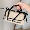 PU Leather Bow Stationery Bag Desktop Storage Bow Pencil Pouch Korean Style Pencil Case  School