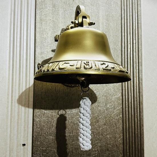 Marine Ship Bell 1912 Titanic London Premium Quality Heavy Sound 20.32 Cm