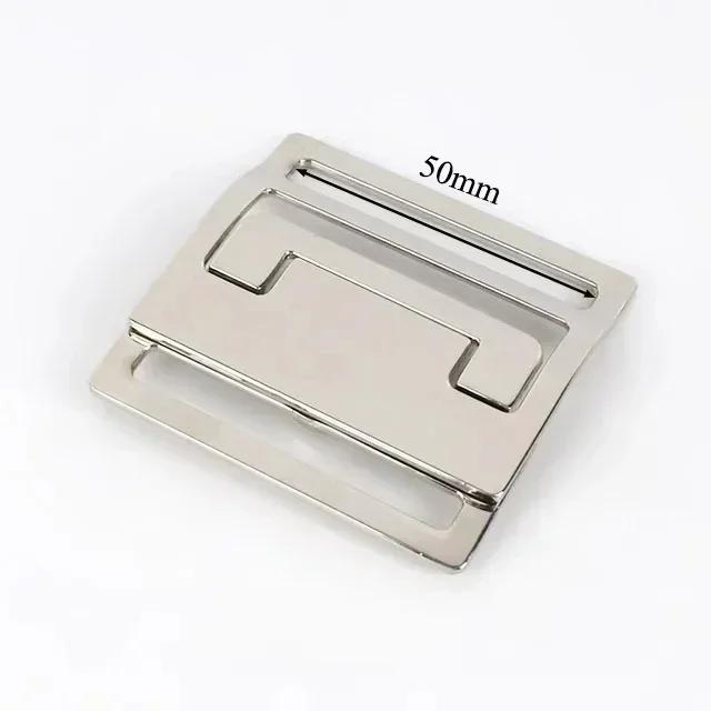Meetee 1/2/4/5 шт. 30-60 мм Металлическая пряжка для ремня на талию Ленточная лента Регулируемая застежка Пальто Пуховик Ремни Декор Крючки Пряжки Аксессуары