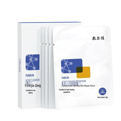 Маска для очищения от акне с салициловой кислотой Fu Er Jia (5 упаковок)