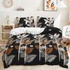 Трехпредметный 3D пододеяльник с растительными листьями, простой ветер, комплект постельного белья
