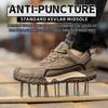 Safety Shoes Men With Steel Toe Cap Anti-smash Men Work Shoes Non Slip Sneakers Puncture-Proof Indestructible Shoes Dropshipping