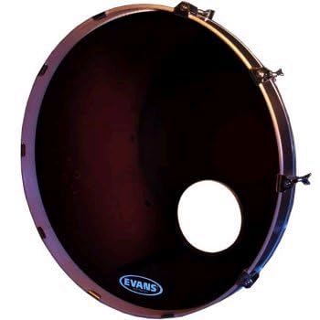 EVANS Evans Bass Drum Head EQ3 Resonant Black BD22RB EQ3 Resonant Bass Heads Smooth Black 10mil 22 дюйма / (7.5мил + кольцо) []