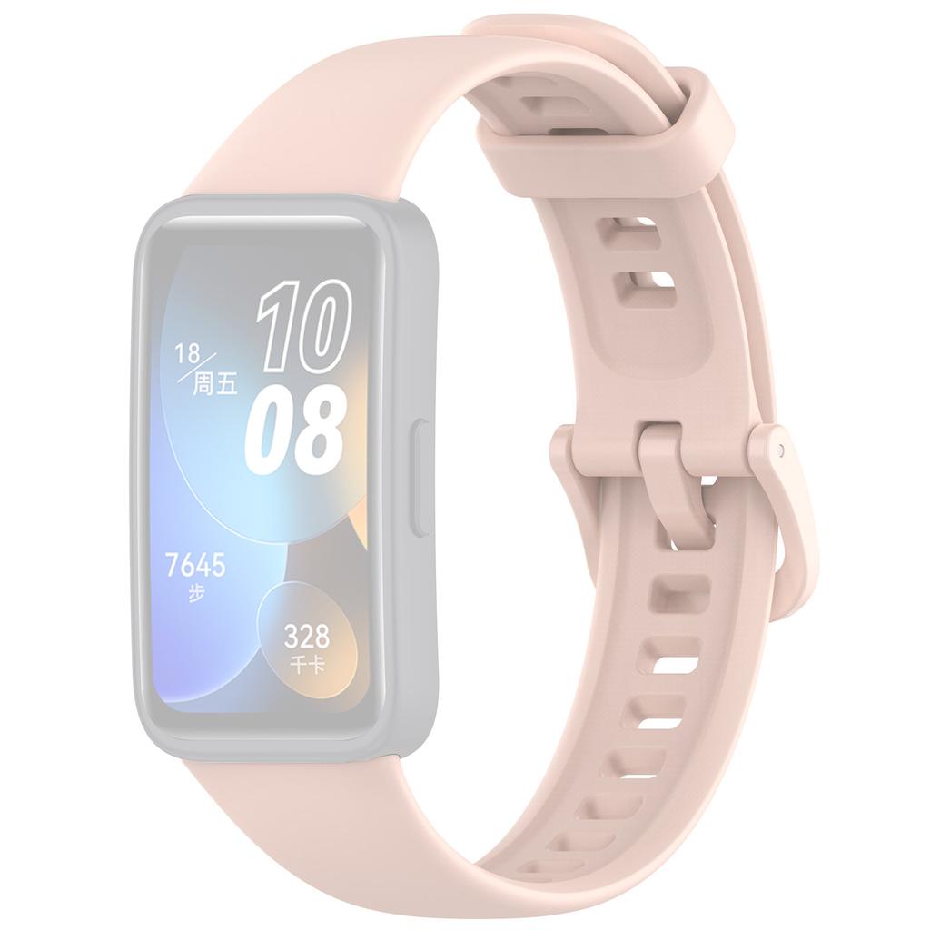 Silicone Watch Strap for Huawei Band 10 NFC/10/9 NFC/9/8 NFC/8 Glossy Replacement Band