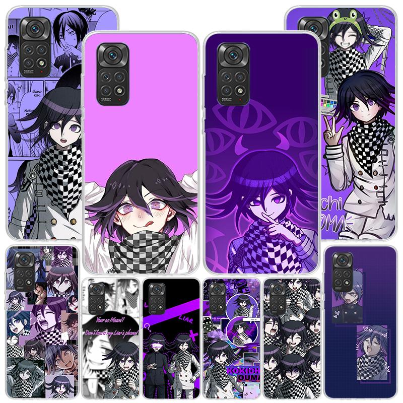 Чехол для телефона Danganronpa Kokichi Ouma для Xiaomi Redmi Note 15 14 13 12S 12 11 Pro Plus 14S 11S 11E 10 10S 11T 5G Персонализированный Cov