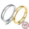 Trumium 2/ 4/6mm 925 Sterling Silver Ring High Polish Plain Dome Wedding Band Comfort Dropshiping