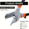Angle Shear 45-135 Degree Miter Cutter Hand Shear Mitre Scissor Siding Wire Duct Cutter PVC PE Plastic Pipe Hose Scissors Cut