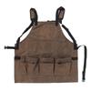 Multipurpose Waterproof Woodworking Apron with Tool Pockets Garden Workshop