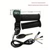 Large Handlebar Grip Lock & Reverse Voltage Display Throttle for Electric Vehicles