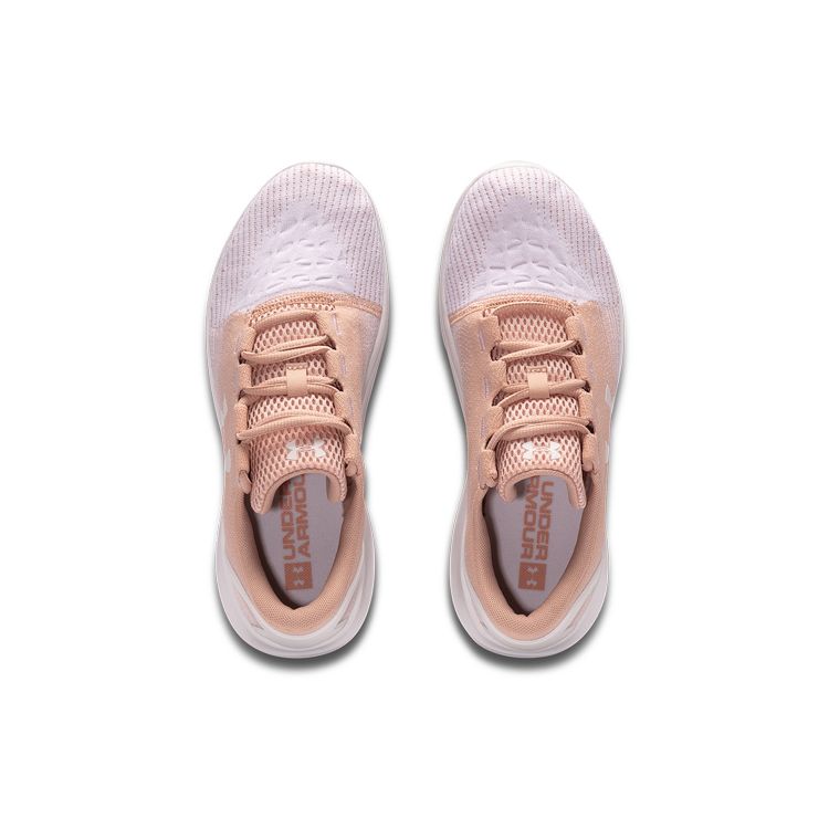Under Armour Remix 2.0 Comfortable Versatile Low-Top Casual Running Shoes Women Sneaker White Pink 3022532-605