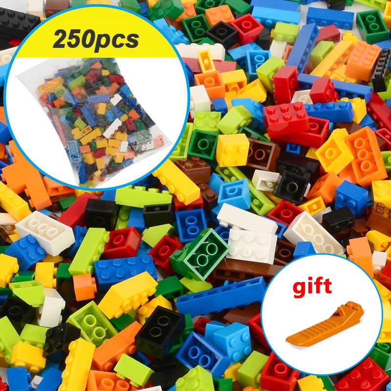 1000 шт. Строительные блоки Город DIY Творческие кирпичи Массовая модель Фигурки Развивающие детские игрушки Совместимость со всеми брендами