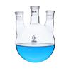 Leigu High Borosilicate Glass Three-Neck Round Bottom Flask