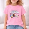 Children Summer Clothing Tshirt+Shorts Gabbys Dollhouse Print Boy Girl Toddler 3-12Yrs Short-Sleeved cool leisure Set