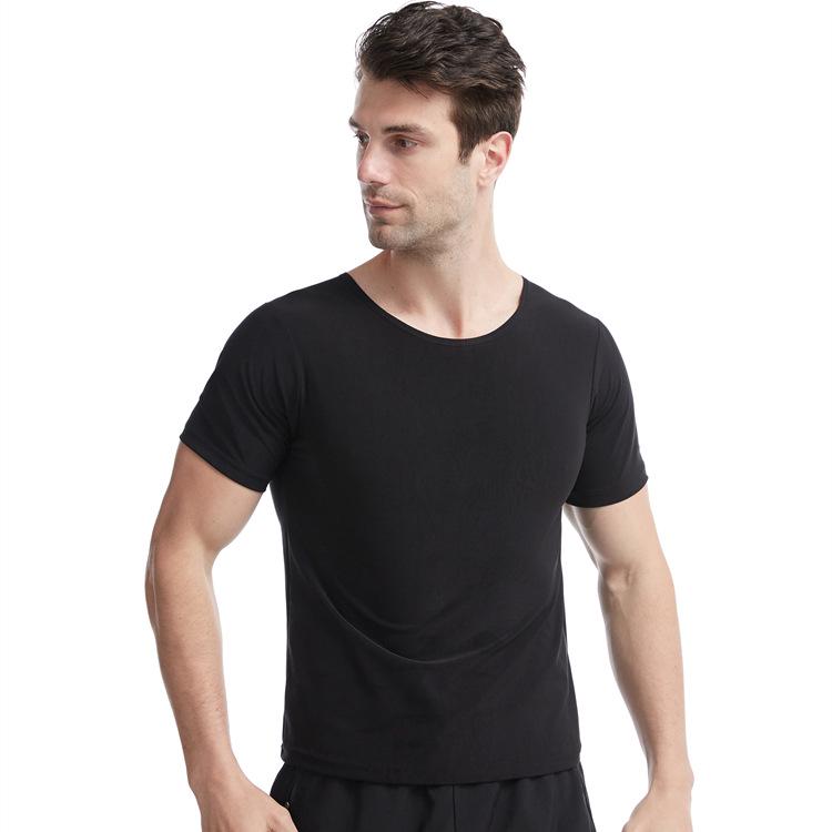 Men's Silver-Coated Sweat-Inducing Sauna Vest & Body Shaper Top