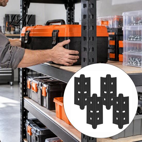 Metal Post Connector 4/8Pcs Coupling for Muscle Rack Heavy Duty 1.25-inch Commercial Grade Rack Coupler Shelving Inserts Connectors Storage Shelving