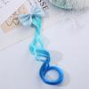 Korean Fashion Children's Girl Bowknot Braided Hair Rope Gradient Headdress Girl Hair Accessories