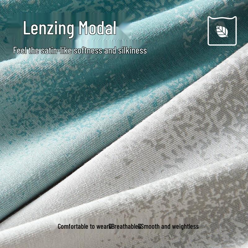 MIIOW Мужские антибактериальные бесшовные боксеры-брифы из модала Lenzing (3-Pack)