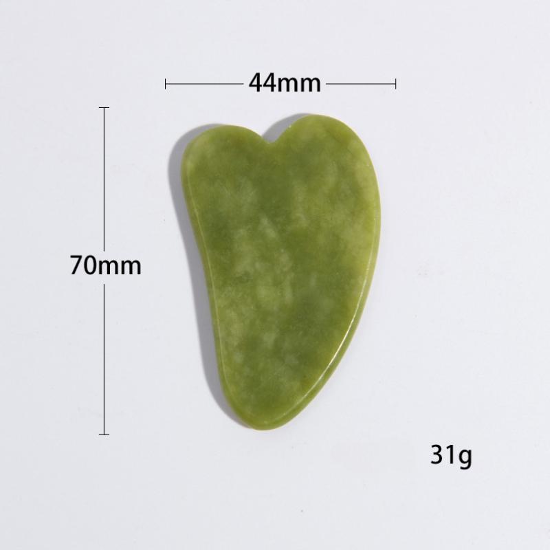 Хрустальный камень нефритовый роликовый массажный ролик для подтяжки лица, массажер для похудения лица
