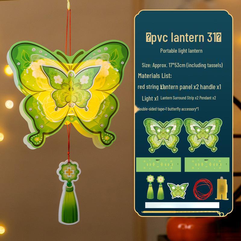 Набор для изготовления цветочного фонаря своими руками к Празднику середины осени: Ручной фонарь в древнем стиле для детей - Аксессуары для ханьфу и дворцового фонаря