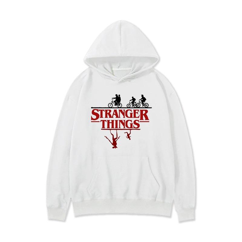 Популярные повседневные худи с принтами Stranger Things