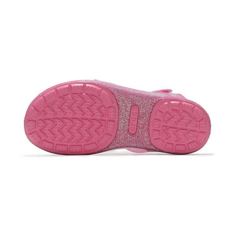Crocs Изабелла Повседневные Удобные Легкие Сандалии Детские сандалии Розово-розовые 206956-669