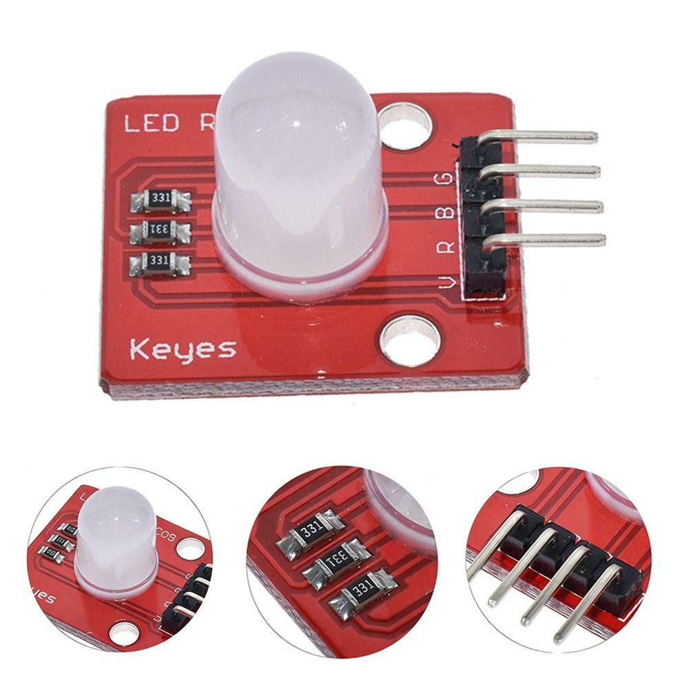 10mm RGB LED Module Super Bright Light Emitting Diode for Arduinos Electronics Kit
