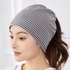 2025 Four Seasons Striped Breathable Maternity Headscarf
