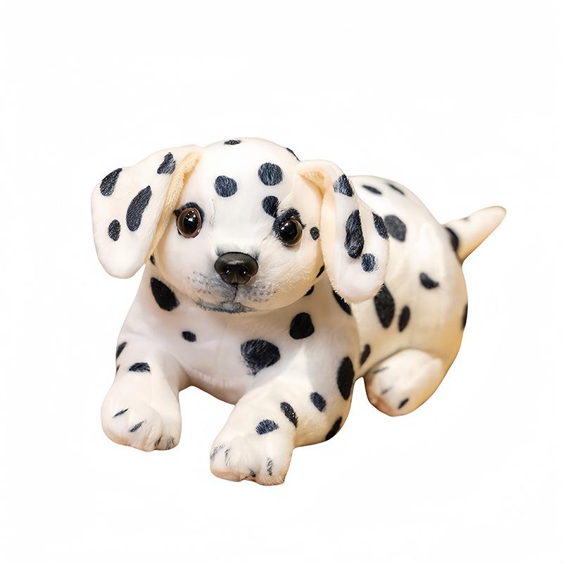 Милый симуляционный щенок, кукла далматинец, плюшевая игрушка, хаски, шарпей, кукла-собака, детская кукла