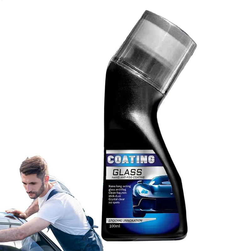 100 мл Средство от запотевания для автомобильного лобового стекла Спрей от запотевания Средство против запотевания для автомобильного стекла Длительная защита для стекла в ванной комнате Очков для плавания