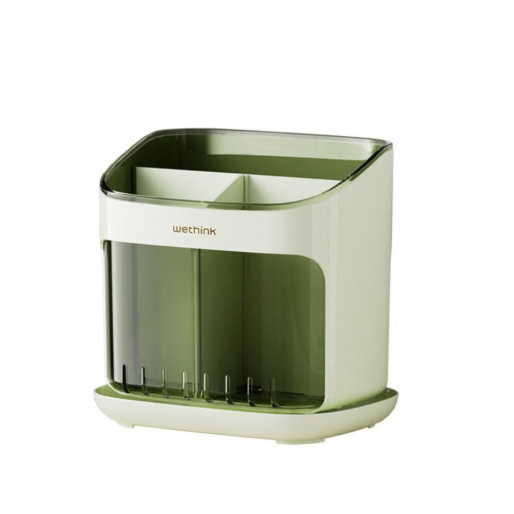 Large Capacity Chopstick Cage Plastic Cutlery Organizer Creative Chopsticks Storage Box  Kitchen