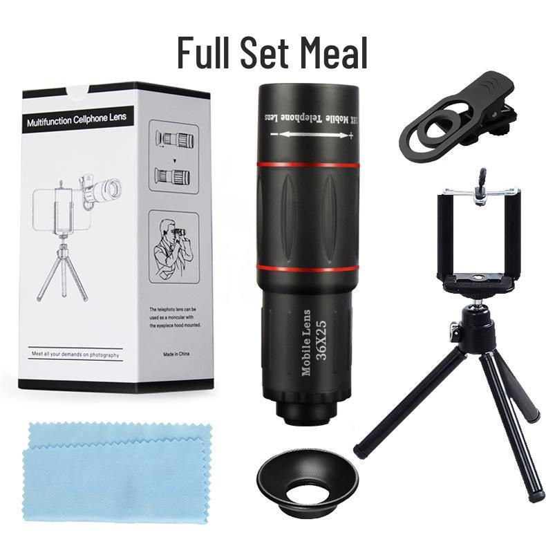 18-кратный HD телеобъектив для мобильного телефона для концертной и дальней фотосъемки