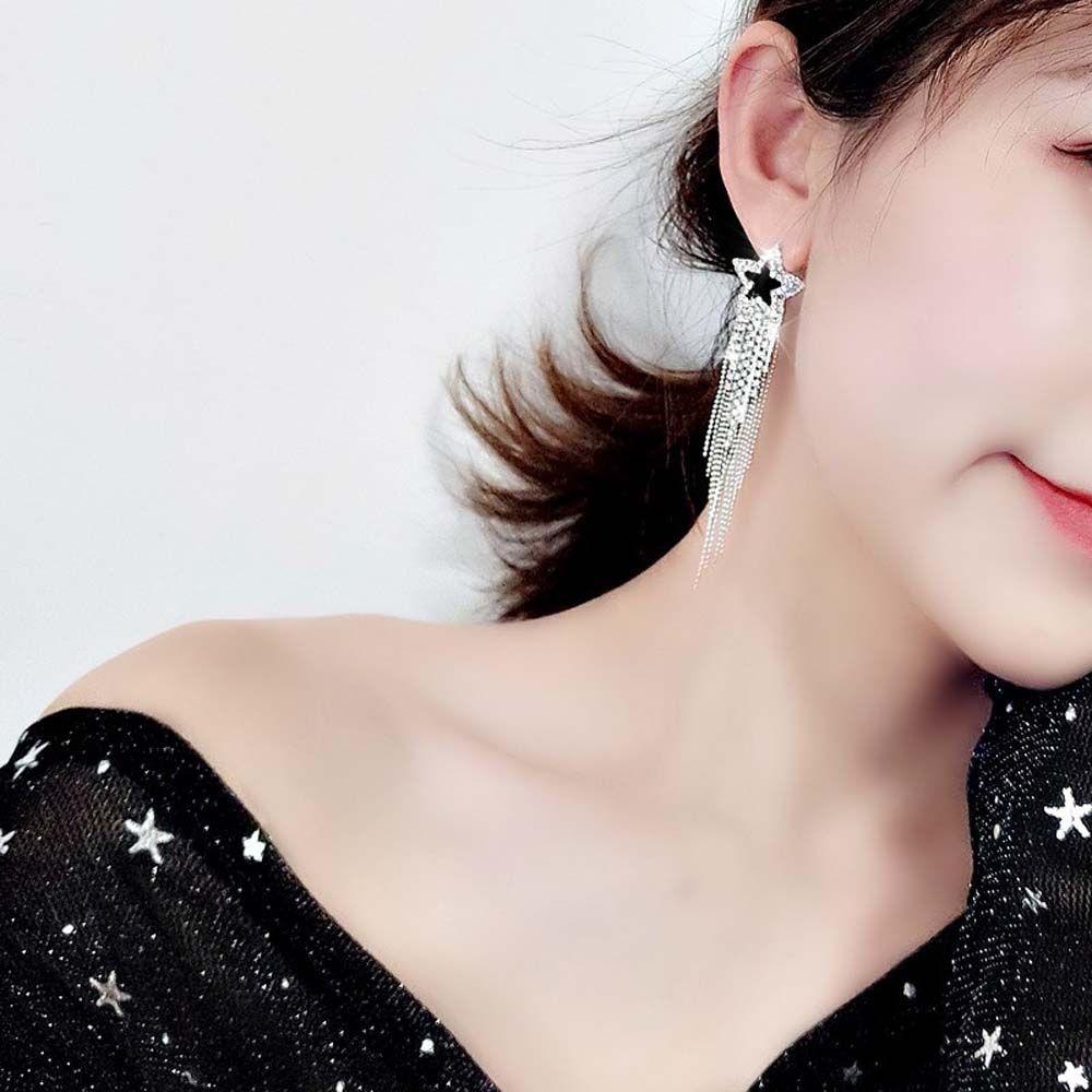 Accessories Gift For Women Gold Silver Color Jewelry Dangle Earring Drop Earrings Stud Earrings