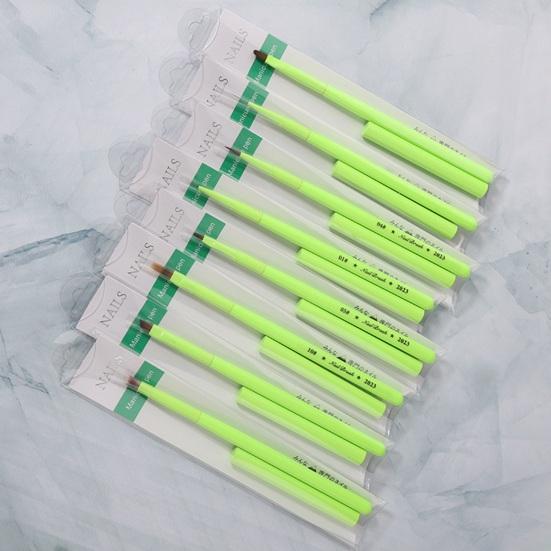 Ручка для дизайна ногтей, фруктово-зеленая, универсальная, простая в использовании, легкая УФ-маникюрная ручка для красивого дизайна ногтей