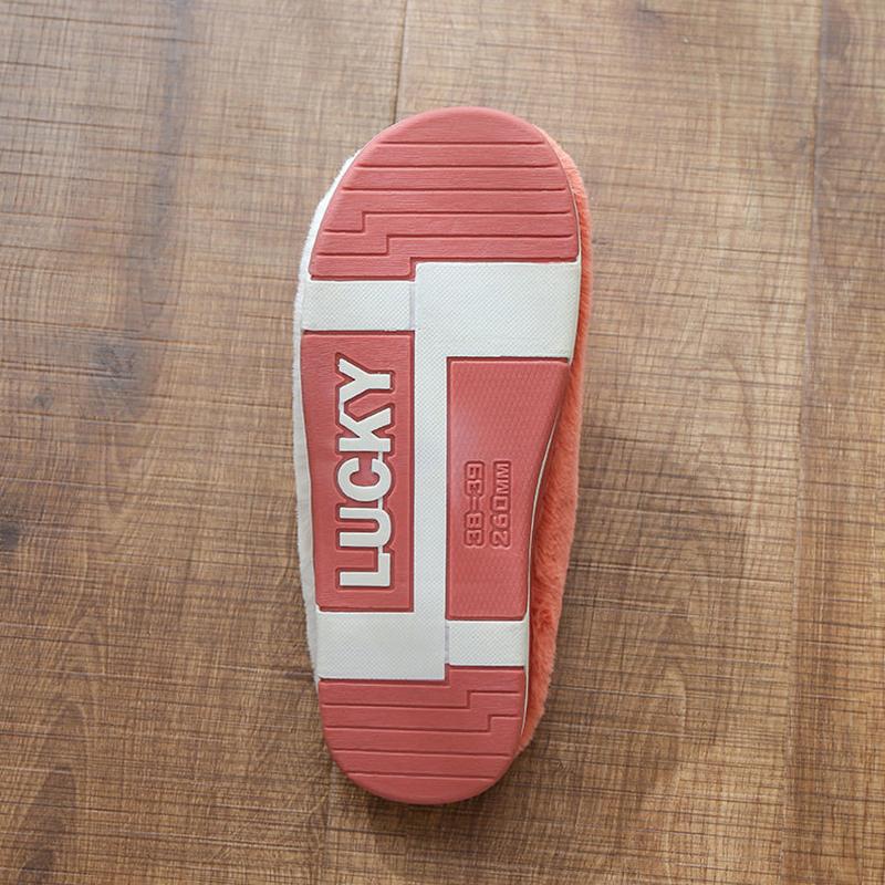 Winter New Women Slippers House Warm Cotton Slipper Non-slip Couples Floor Shoes Plush for Women's Slippers