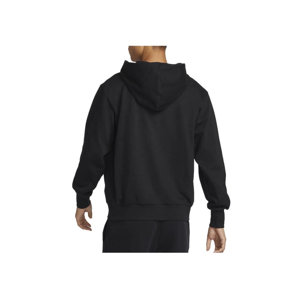 Nike Повседневная мужская толстовка с баскетбольным принтом и длинными рукавами, черные FB7138-010