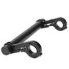 Bike Handlebar Extender Portable Bicycle-Handlebar Extension Double Bike Handlebar Bracket for Holding Bicycle-Headlight