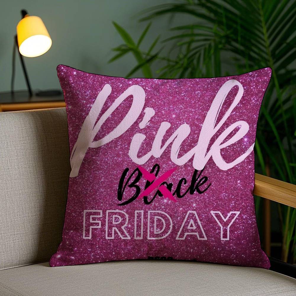 Минаж-Певица Pink Friday-P Наволочка Наволочка против пылевых клещей Невидимая молния Шелковистый короткий плюш Чехол на подушку для дивана