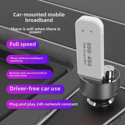 Портативный WiFi-роутер для мобильных сетей, потокового вещания, краткосрочной аренды, универсального подключения и мобильного доступа в Интернет.