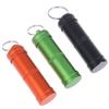 1PC Mini Waterproof Capsule Seal Bottle Outdoor EDC Survival Pill Box Portable Tank Case for Hiking Camping Travel