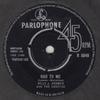7-дюймовая пластинка BILLY J. KRAMER & THE DAKOTAS - Bad To Me R5049 Parlophone 1963 UK Поп Б/У