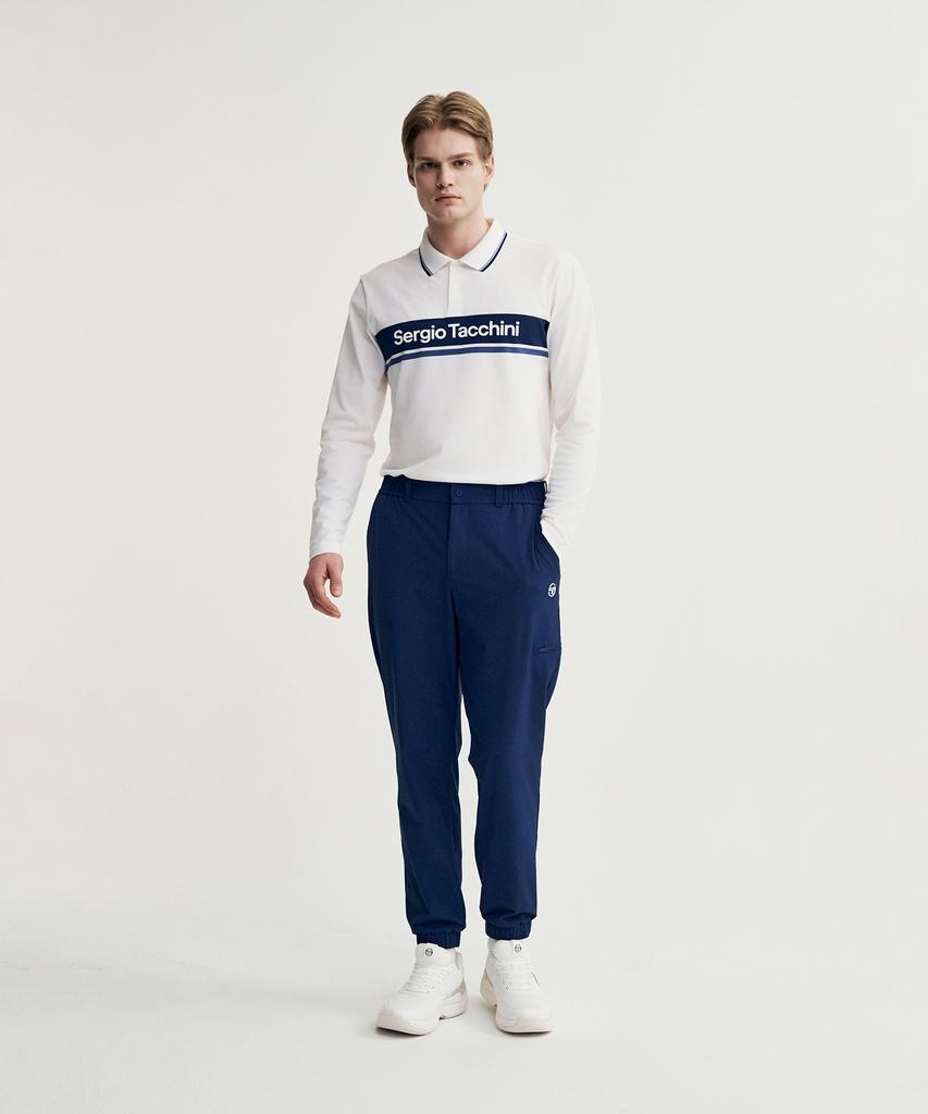 Мужские брюки-джоггеры SERGIO TACCHINI M Resort, тканые, эластичные, с карманами-карго