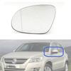 Левое стекло бокового зеркала с подогревом для VW Tiguan 2008 2009 2010 2011 2012 2013 2014 2015 2016 2017 Стайлинг автомобиля