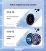 S25 Магнитный RGB Охладитель для Телефона с Type-C Бесшумное Полупроводниковое Охлаждение
