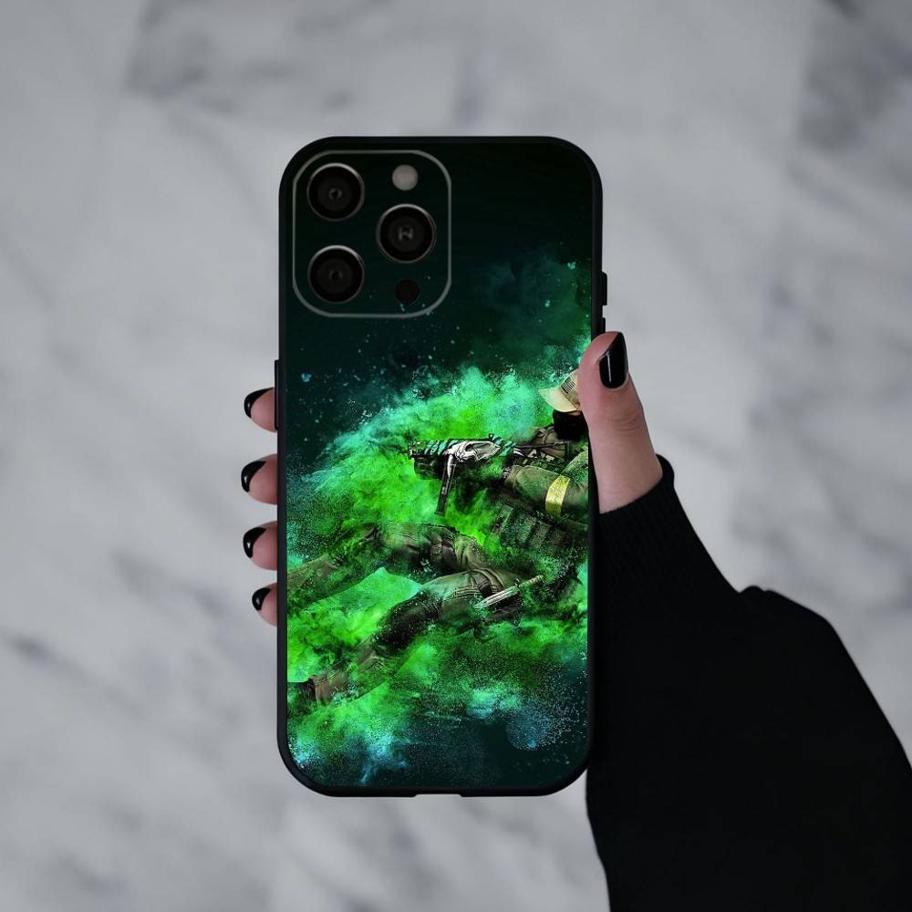 G-Game CS2 C-Counter S-S-Strikes Чехол для телефона для iPhone 17pro, 16,15,14,13,12,11 X XR Plus, Другие Мягкий Черный Чехол