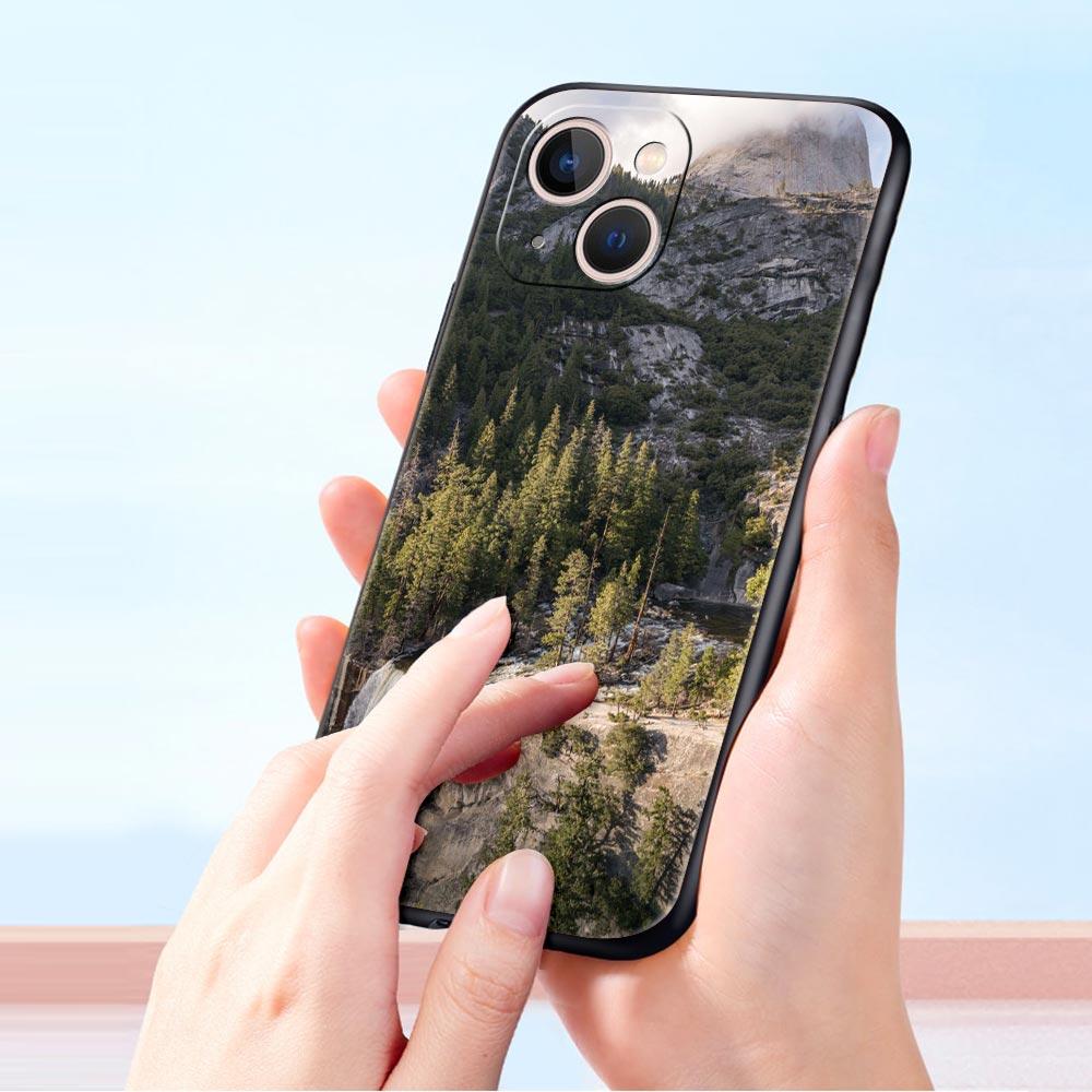 Чехол для телефона «Лесной пляж, восход солнца» для iPhone Samsung Galaxy Redmi Xiaomi Oppo OnePlus Note SA 7 8 9 10 11 12 13 14 20 21 22 23 53 54 Pro Max Plus Ultra