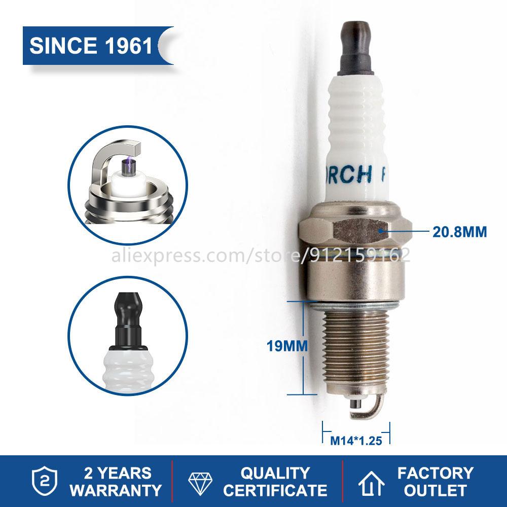 4pcs Original Torch Spark Plug Candle Replace Igntion System Model DK7RTC L7RTC E7C F6RTC 5K6RTC F9RC B8RC A7TC QH5RTC-13 E6TC