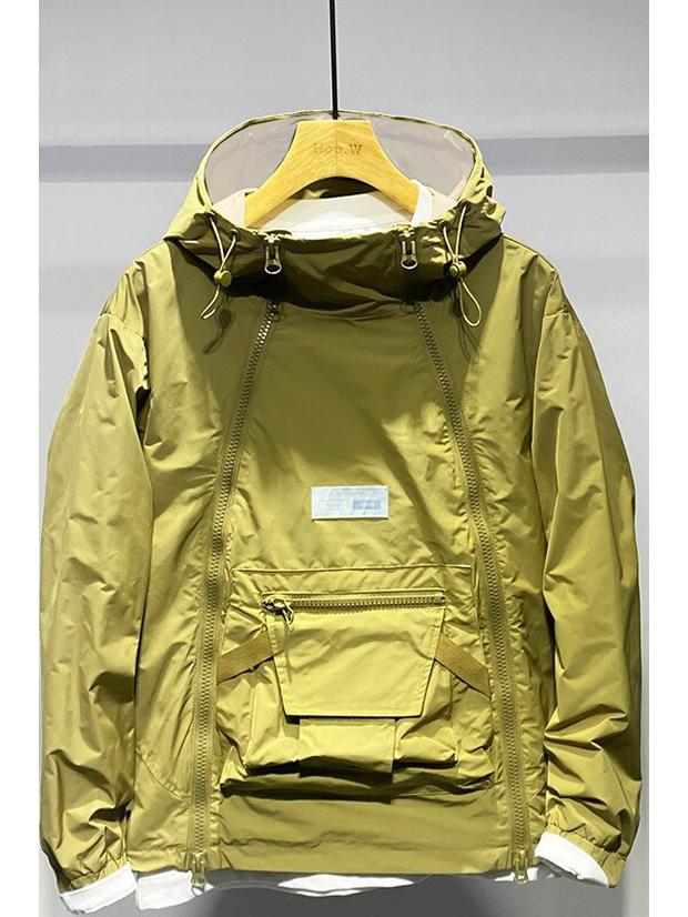 Men's Double Zipper Sports Jacket - 2023 Autumn/Winter Collection