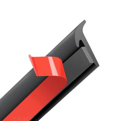 4M T-образный резиновый уплотнитель двери автомобиля, уплотнитель капота, багажника, молдинг, отделка из резины EPDM с двухсторонней клейкой лентой