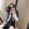 Winter Scarf Women's Imitation Cashmere Versatile Bow Thickened Shawl Double-sided Scarf Supply